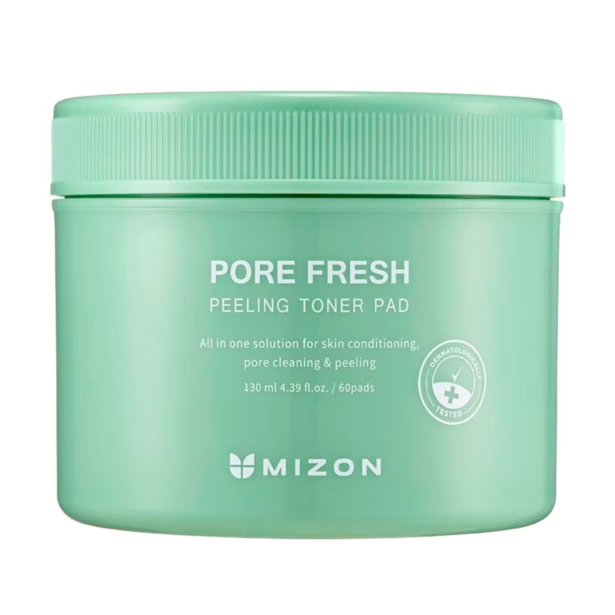 Очищувальні пілінг-диски для обличчя Mizon Pore Fresh Peeling Toner Pad, 60 шт